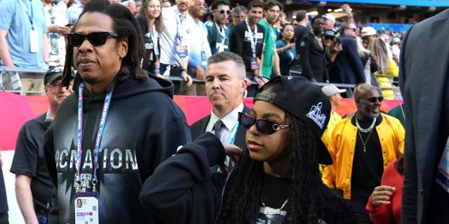 See Blue Ivy Carter at the 2023 Super Bowl