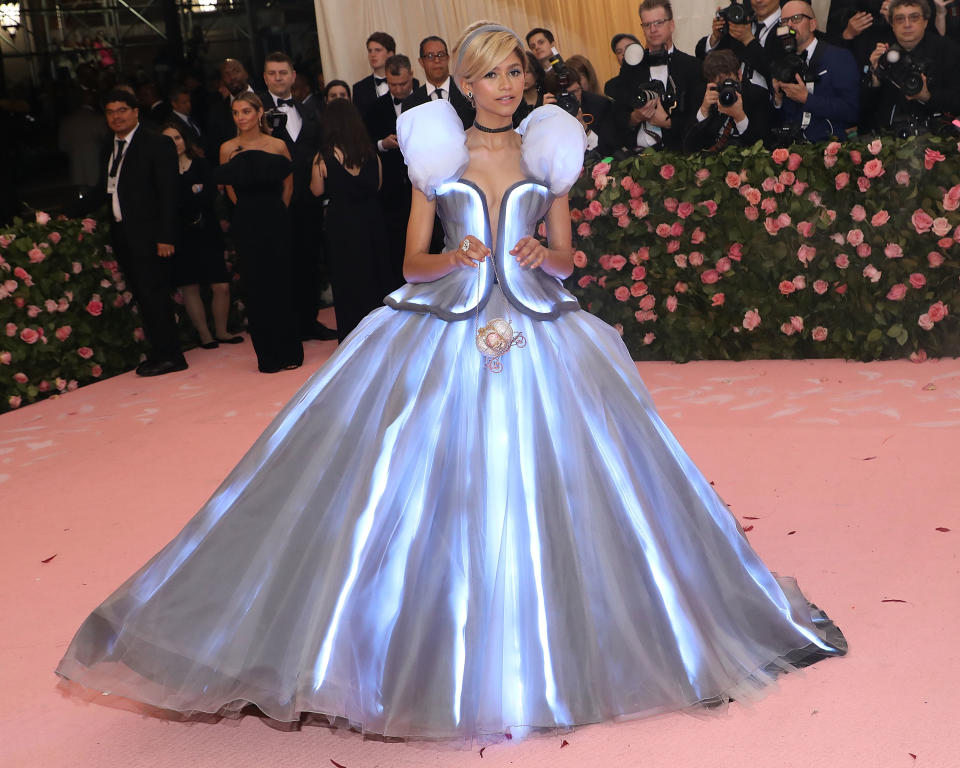 Zendaya attends the 2019 Met Gala celebrating 