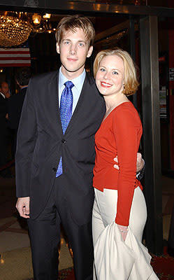 James Bulliard with Kristin Booth at the New York premiere of On The Line