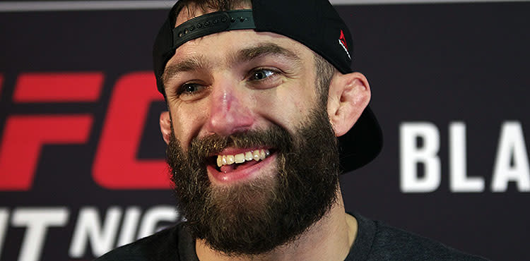 Michael Chiesa - UFC Raleigh post-fight