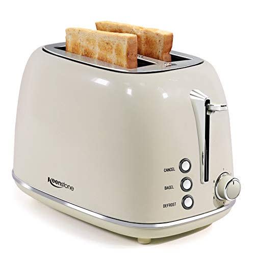 Retro Stainless Steel Toaster