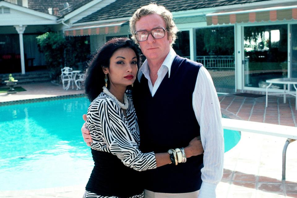 Michael Caine and wife Shakira