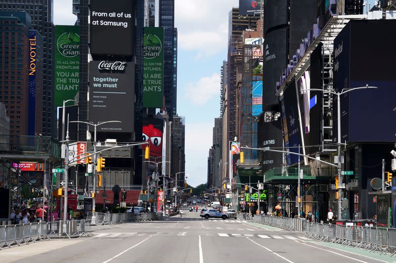 FOTO DE ARCHIVO. Times Square en Nueva York