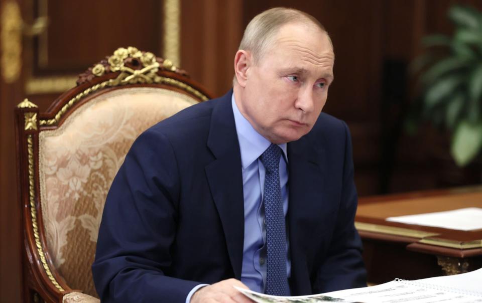 Vladimir Putin, the president of Russia - Mikhail Metzel/TASS via Getty Images