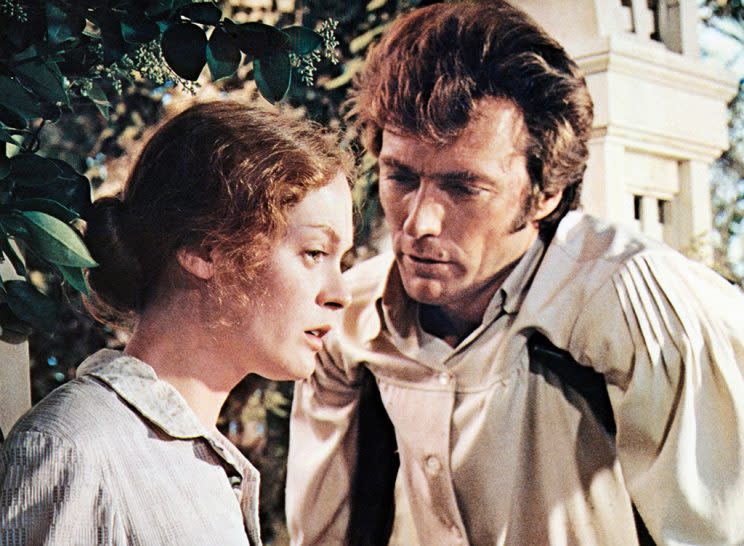 Elizabeth Hartman and Clint Eastwood in 'The Beguiled'