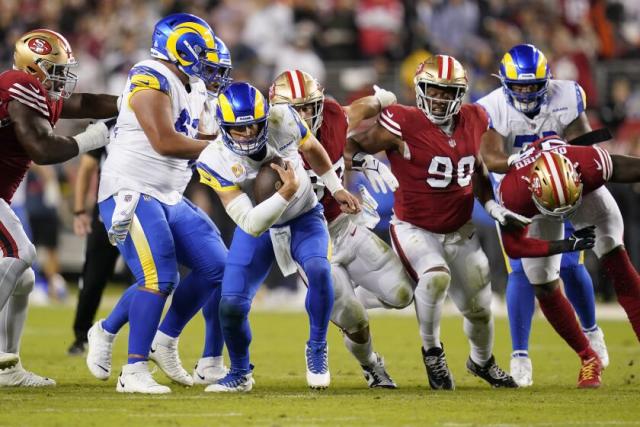 Matthew Stafford throws interceptions in Rams' loss to 49ers - Los