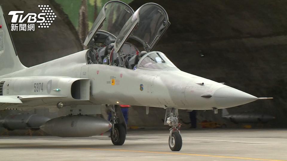 F-5型戰機在19年內發生9次失事。（非當事軍機，示意圖／TVBS）