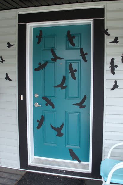 Crow Door Decorations