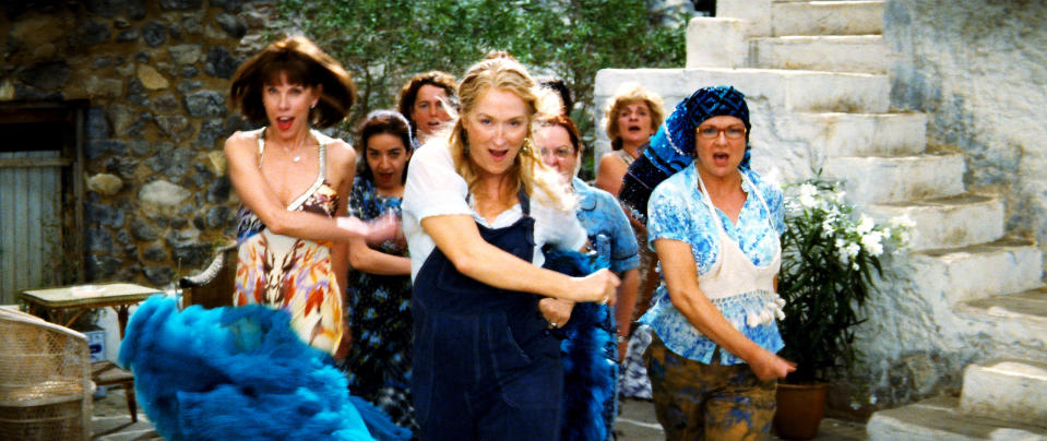 TV tonight the cast of Mamma Mia!