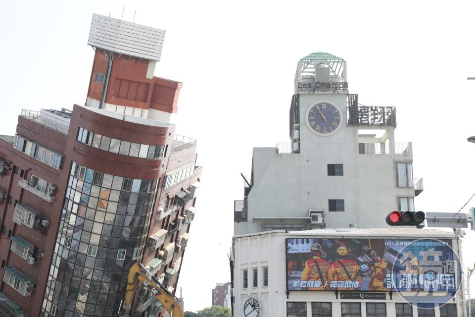 受花蓮強震影響，台灣多地建物受創，其中天王星大廈備受外界關注。