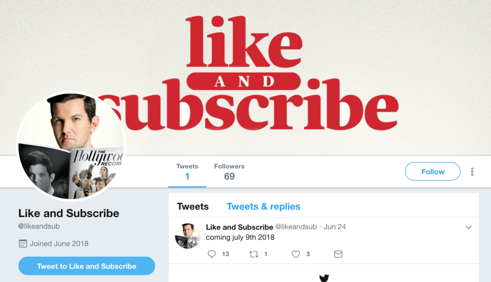 Like and subscribe on Twitter.