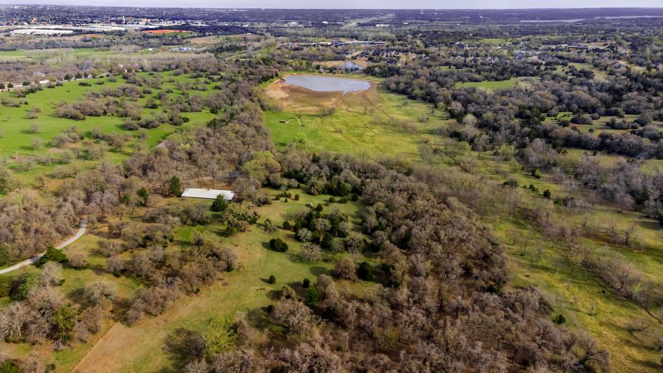 Location of Georgetown Hills neighborhood proposed in the Oakdale School District north of Britton Rd. and east of Sooner Rd. in northeast Oklahoma City, Okla. on Thursday, April 6, 2023.