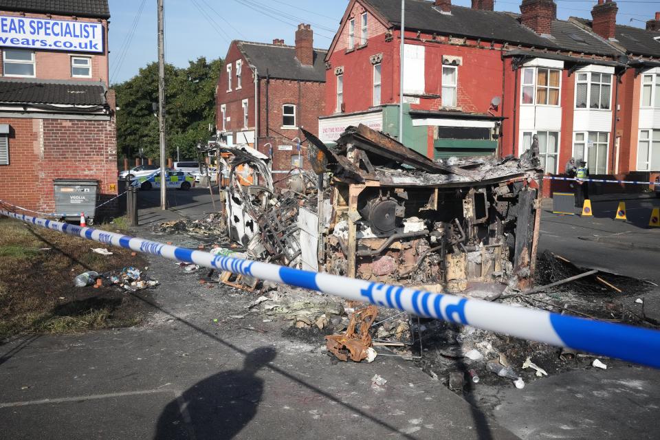 The disturbance was started after a response to a family incident, it’s been reported (Getty Images)