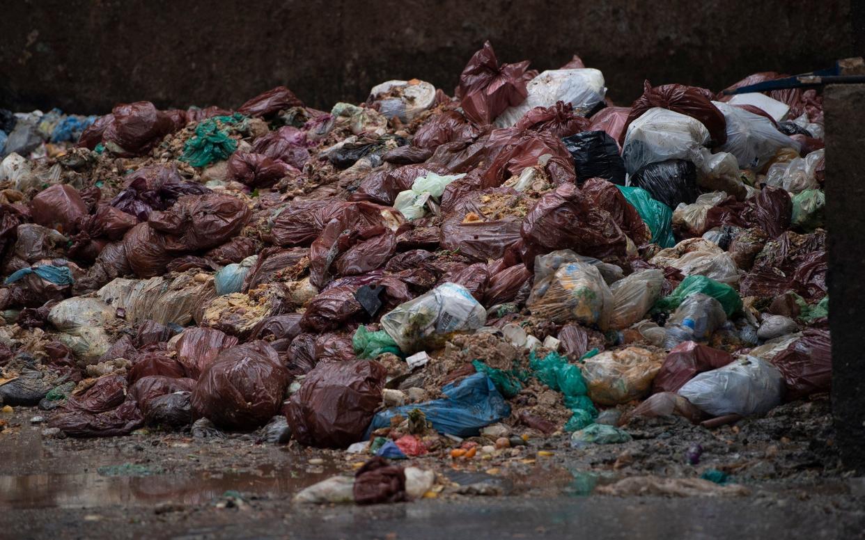 Dedicated composting sites are often unable to distinguish between compostable and non-compostable packaging, leaving many councils to refuse to take it in food or garden waste - Eddie Mulholland for The Telegraph