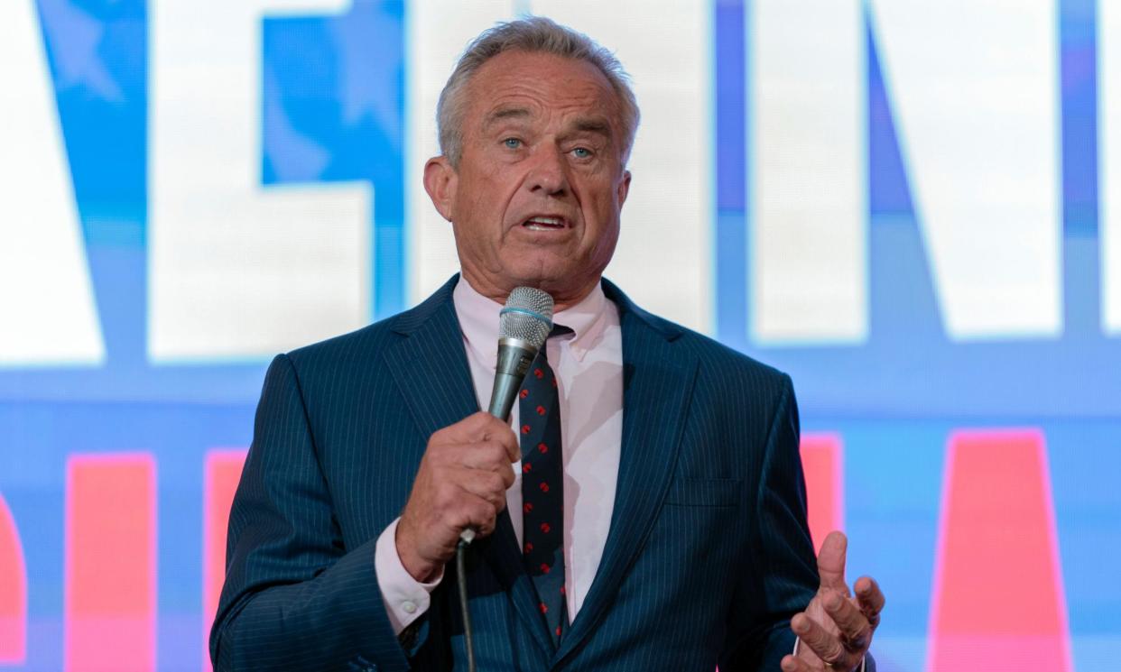 <span>Robert F Kennedy Jr in Washington DC on 24 May.</span><span>Photograph: José Luis Maga?a/AP</span>