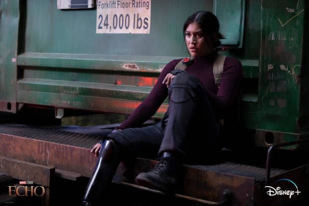 Alaqua Cox as Maya Lopez in "Echo"<p>Marvel Studios</p>