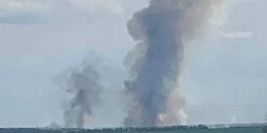 Explosions in Belgorod during the afternoon of May 1