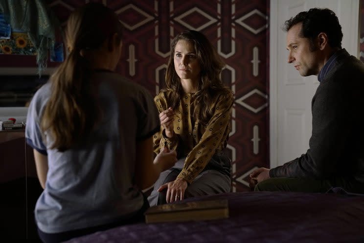 Holly Taylor, Keri Russell, and Matthew Rhys on The Americans