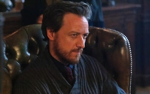 James McAvoy as Lord Asriel in His Dark Materials - Credit: BBC