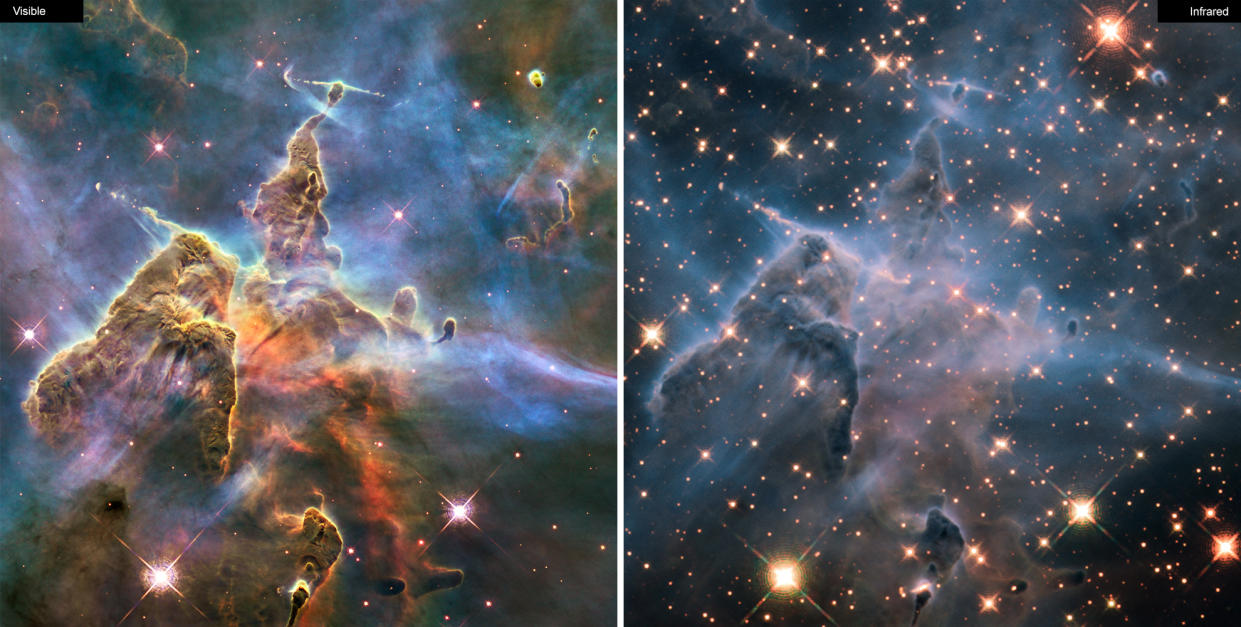 Mystic Mountain (NASA; ESA; M. Livio and the Hubble 20th Anniversary Team )