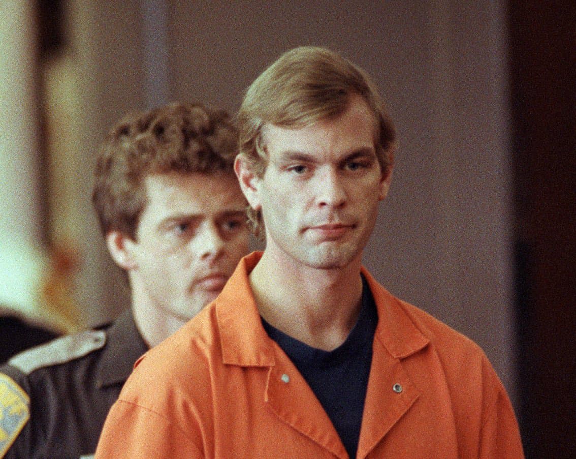 Le tueur en série Jeffrey Dahmer en 1991 - Eugene Garcia - AFP
