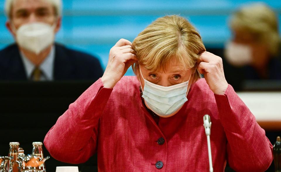 Angela Merkel abandona el Gobierno tras 16 años. (Photo by INA FASSBENDER/POOL/AFP via Getty Images)