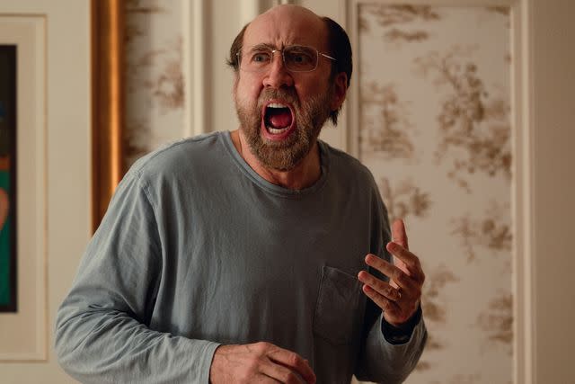 <p>Jan Thijs/A24</p> Nicolas Cage in "Dream Scenario"