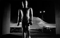 <b>The Day The Earth Stood Still (1951) </b><br><br> It wasn’t until the 1950s that aliens invaded cinemas… in a big way. The decade was a golden era for sci-fi thanks to flicks like ‘The Day The Earth Stood Still’, which referenced the Cold War with peace-loving alien Klaatu and robot enforcer Gort (pictured) visiting earth to talk some sense into humanity.