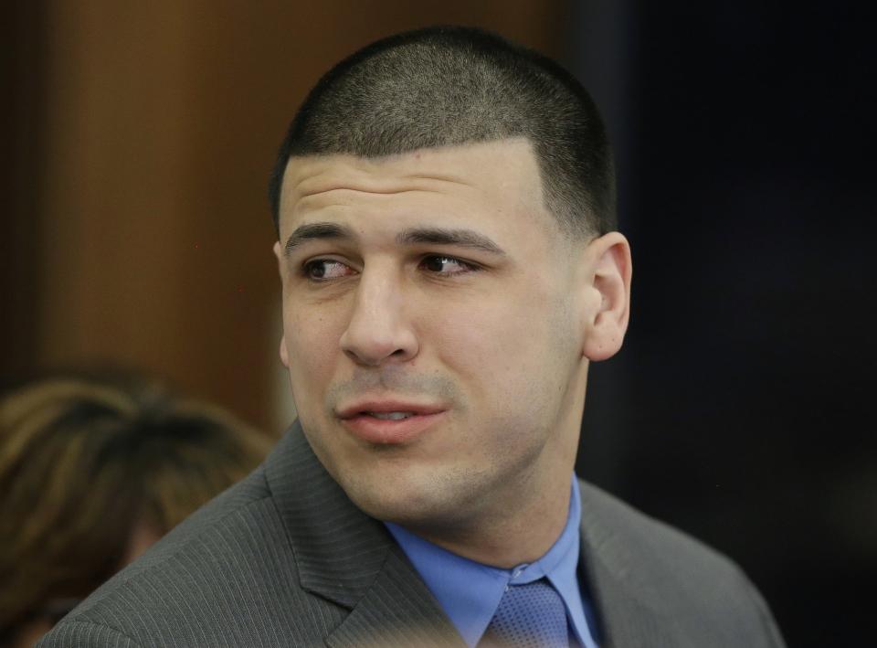 Did Aaron Hernandez commit suicide? Some people might have their doubts. (AP)