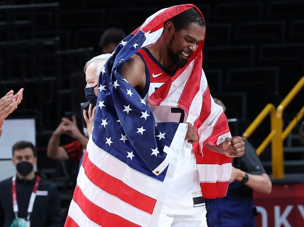 Kevin Durant greift nach der vierten Goldmedaille (THOMAS COEX)