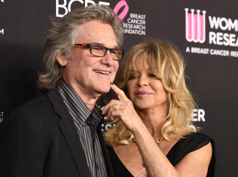 Kurt Russell und Goldie Hawn. (Bild: Frazer Harrison/Getty Images)