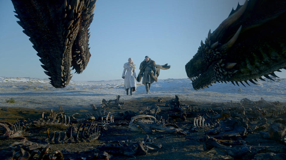 A screenshot from Game of Thrones on HBO.