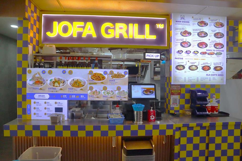 JOFA Grill - stall front