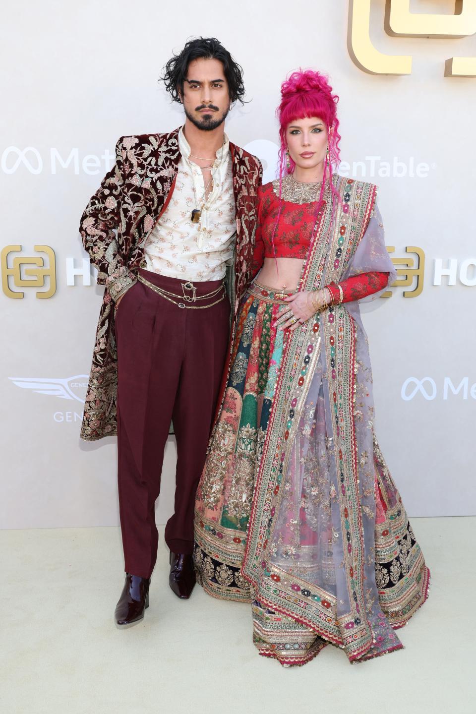 <h1 class="title">Avan Jogia and Halsey</h1><cite class="credit">Getty Images</cite>