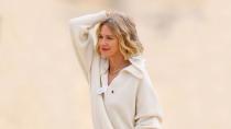 <p>Naomi Watts is picture perfect while posing for a photo shoot on the beach in The Hamptons, New York, on July 26. </p>