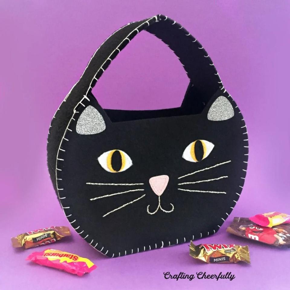 Black Cat Treat Bag