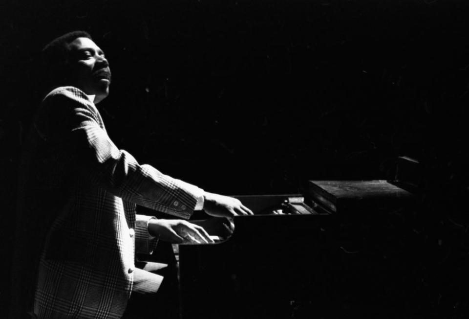 Jimmy Smith plays the Hammond organ