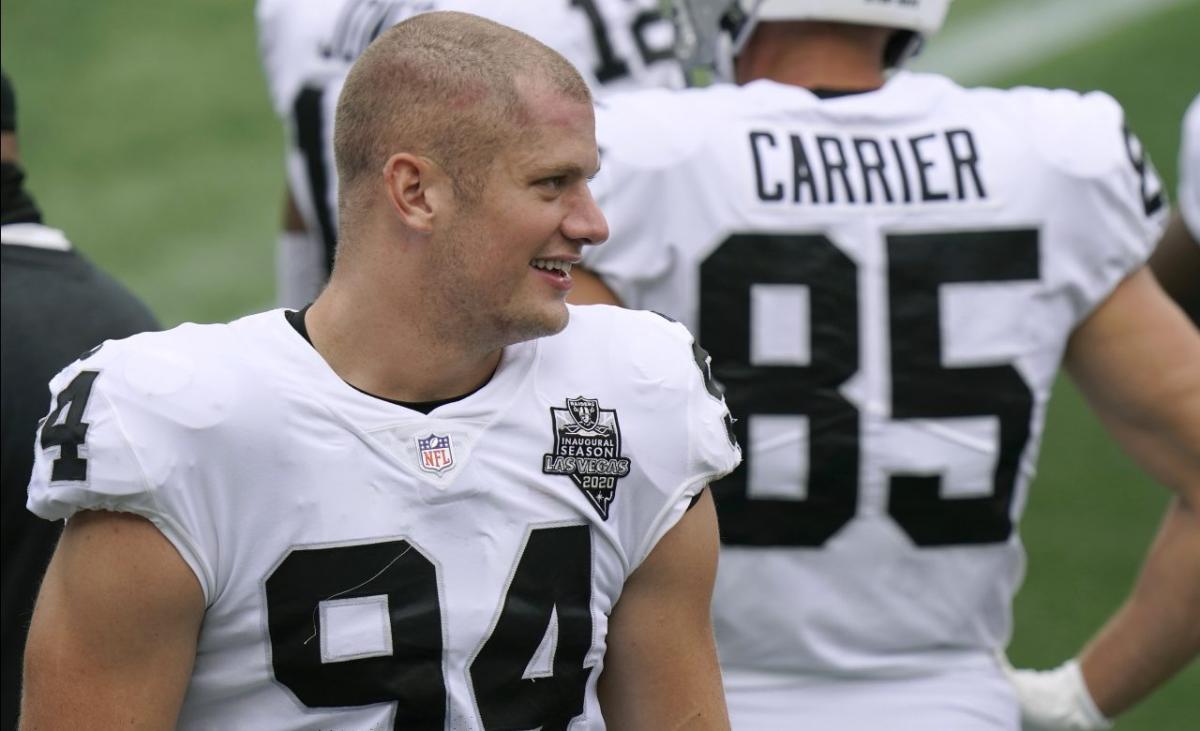 Carl Nassib makes Raiders roster, first out gay player in NFL history -  Outsports