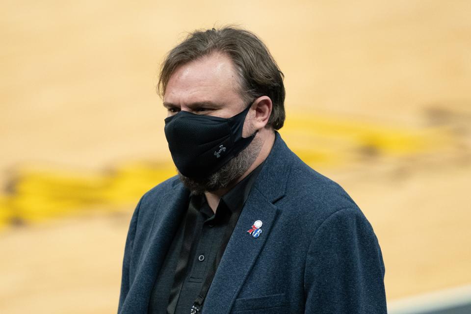 Philadelphia 76ers president of basketball operations Daryl Morey was fined again by the NBA.
