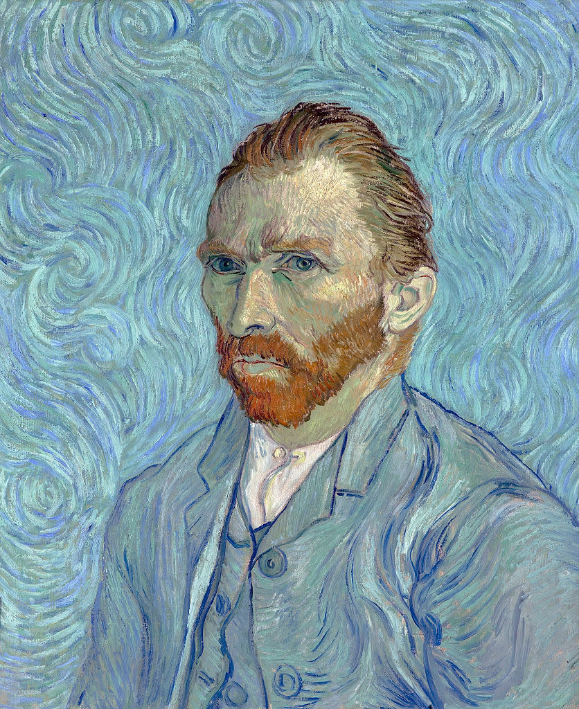 self portrait of van gogh