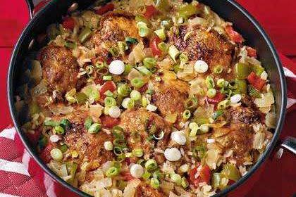 Sweet-and-Sour Chicken and Rice