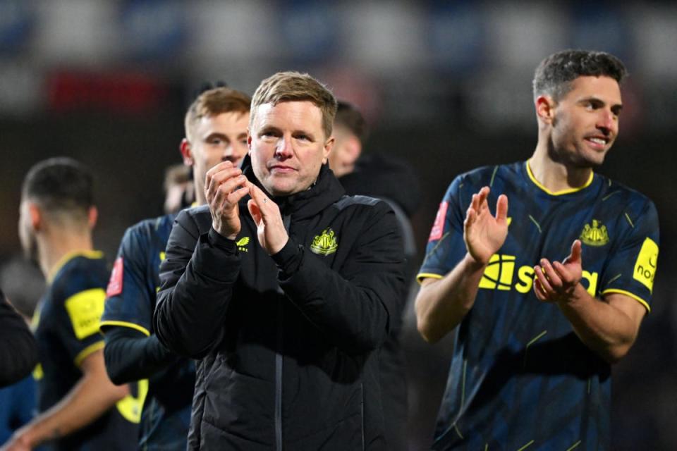 Eddie Howe and Newcastle faced a turning point at Blackburn  (Getty Images)