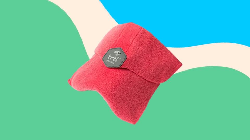 Your neck will thank you for the support this Reviewed-approved travel pillow offers.