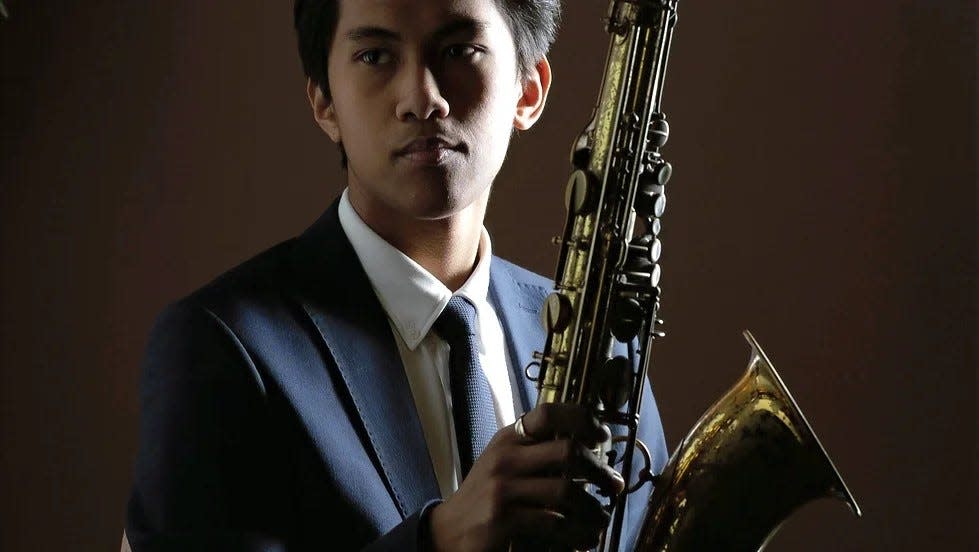 Chicago-based saxophonist Arman Sangalang and his quartet perform Nov. 30, 2023, at Merrimans’ Playhouse in South Bend.