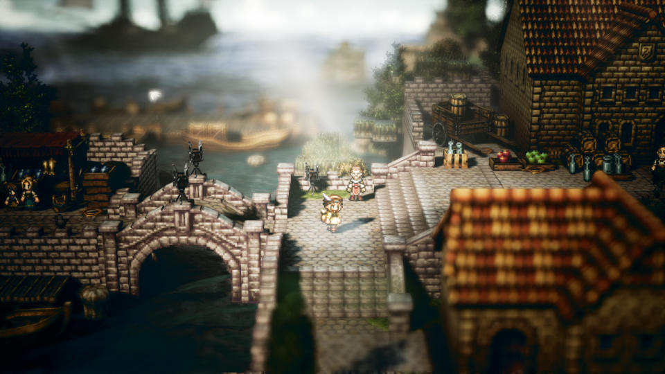 ‘Octopath’ looks like a living, breathing diorama.