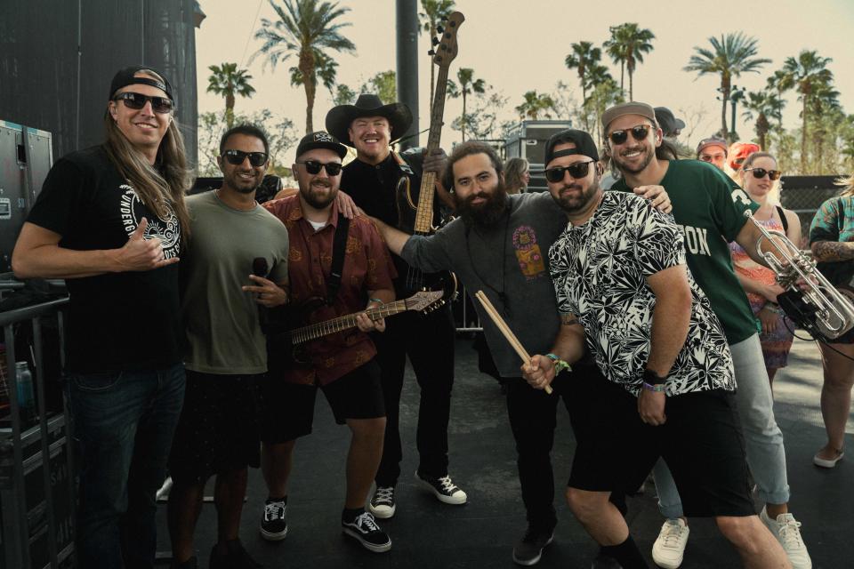 Rebelution will perform at the Outdoor Theatre at 2:55 p.m.  on Saturday of Weekend 2 of the Coachella Valley Music and Arts Festival in Indio, Calif., on April 22, 2023.