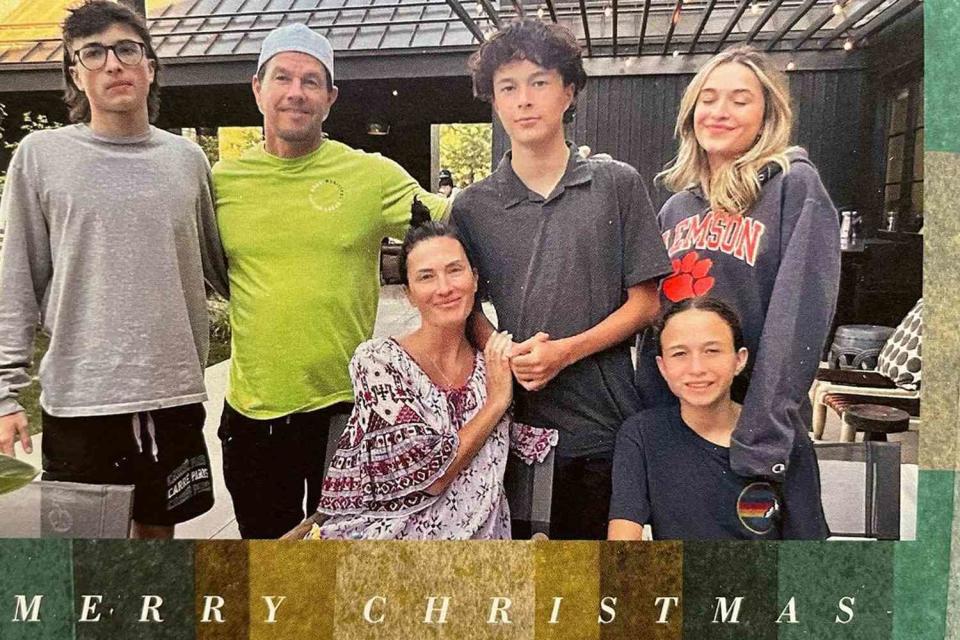 <p>Rhea Wahlberg/Instagram</p> Mark Wahlberg and family