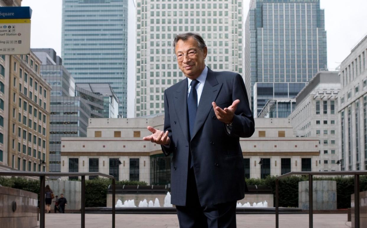 Sir George Iacobescu has led the Canary Wharf Investment Group since 1997