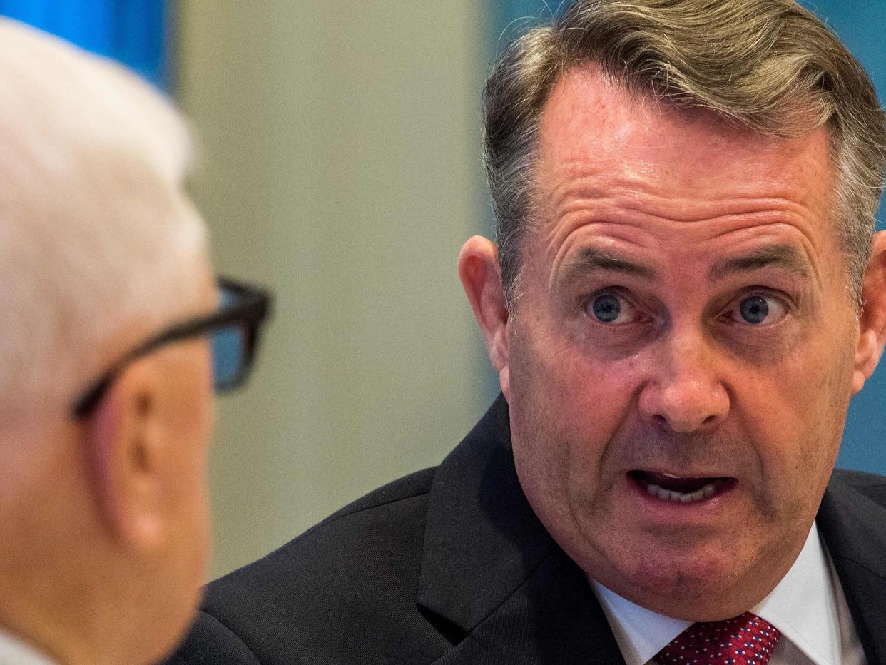 Liam Fox said the UK will prioritise trade deals with the US, Australia and New Zealand: Getty