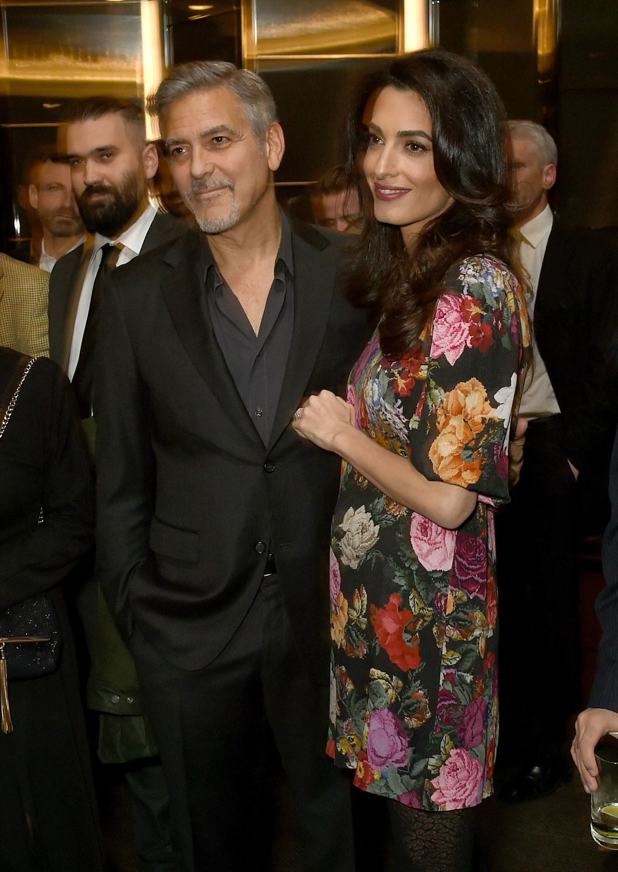 Special Screening Of Netflix's The White Helmets Hosted By The Clooney Foundation For Justice With George And Amal Clooney